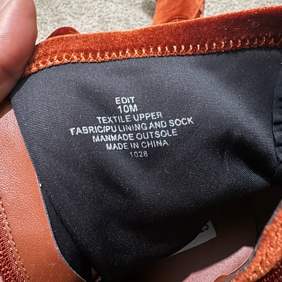 crush velvet orange edit Steve madden booties - Picture 8 of 10